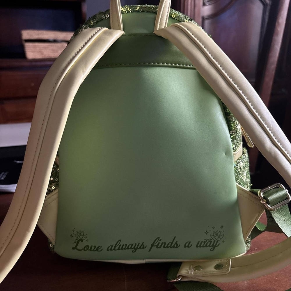 Loungefly Green Sequin Backpack - image 2